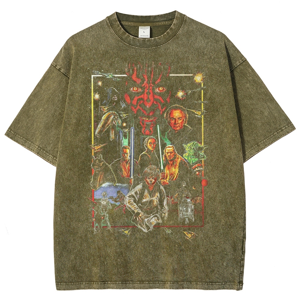 Vintage Sci-Fi Washed T-Shirt 