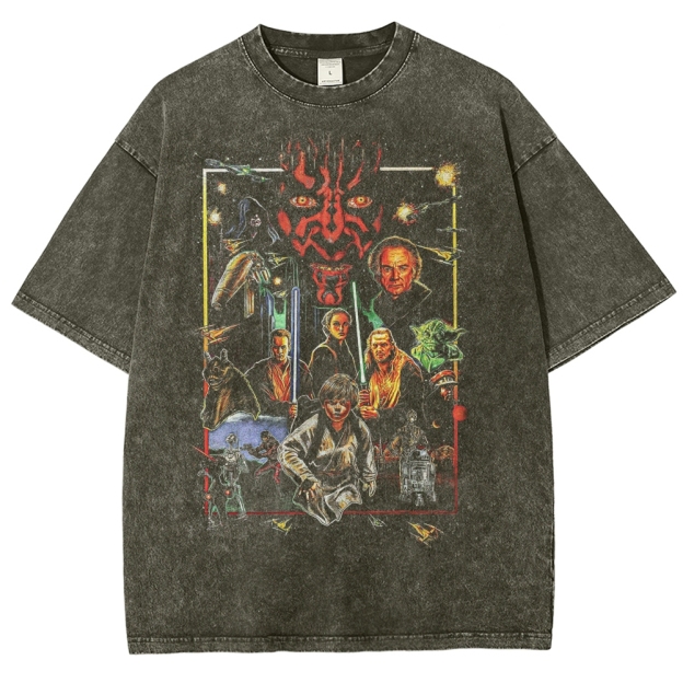 Vintage Sci-Fi Washed T-Shirt 