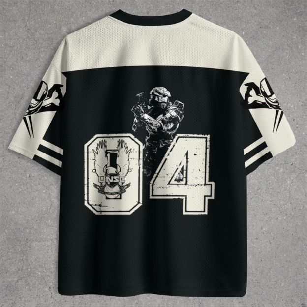 Epic Sci Fi Warrior In Battle Jersey Shirts 