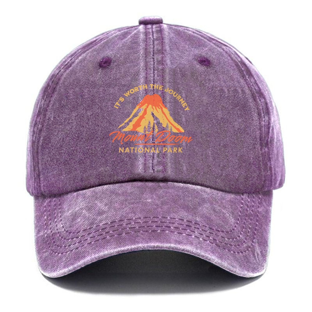 Molten Peak National Park  Casual Washed Cap