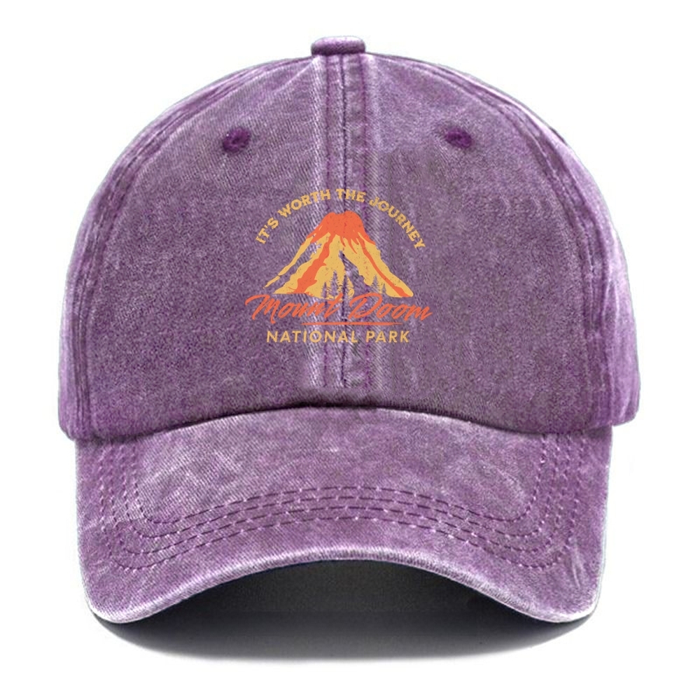 Molten Peak National Park  Casual Washed Cap