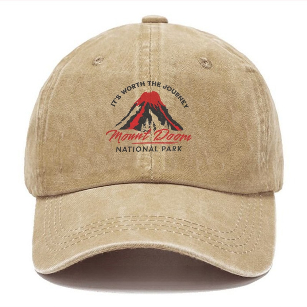 Molten Peak National Park  Casual Washed Cap