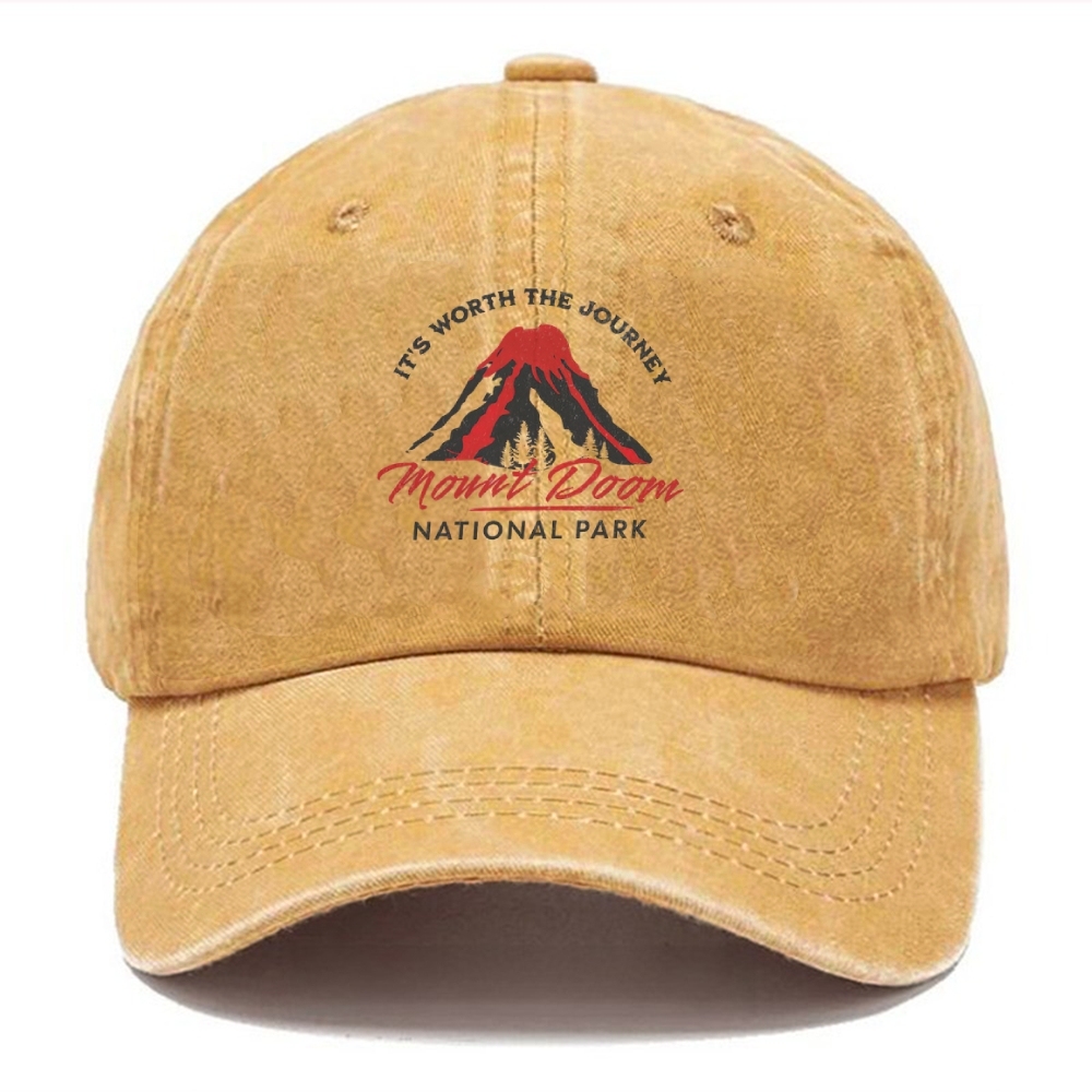 Molten Peak National Park  Casual Washed Cap