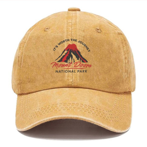 Molten Peak National Park  Casual Washed Cap