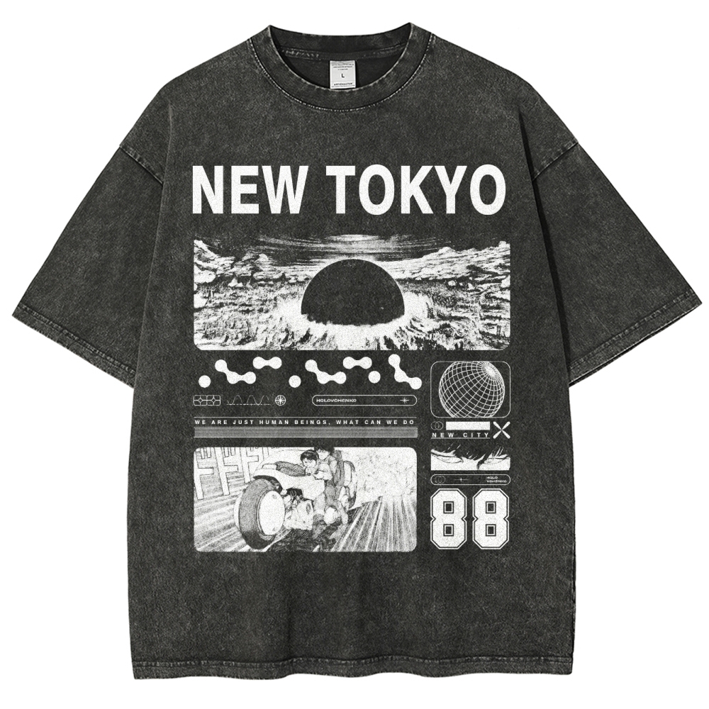 Out-of-Control Experiment: New Tokyo Washed T-Shirt 