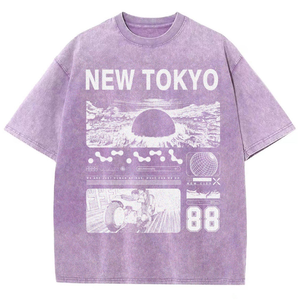 Out-of-Control Experiment: New Tokyo Washed T-Shirt 