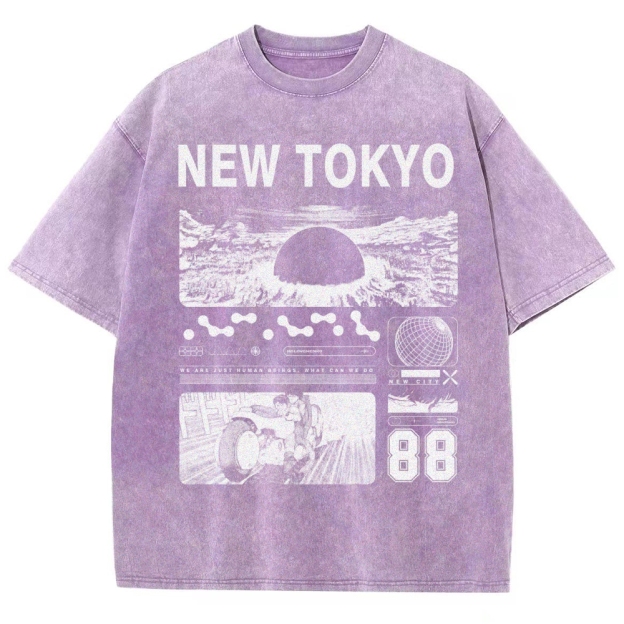 Out-of-Control Experiment: New Tokyo Washed T-Shirt 