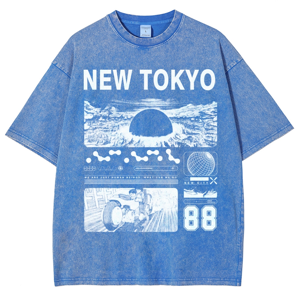 Out-of-Control Experiment: New Tokyo Washed T-Shirt 