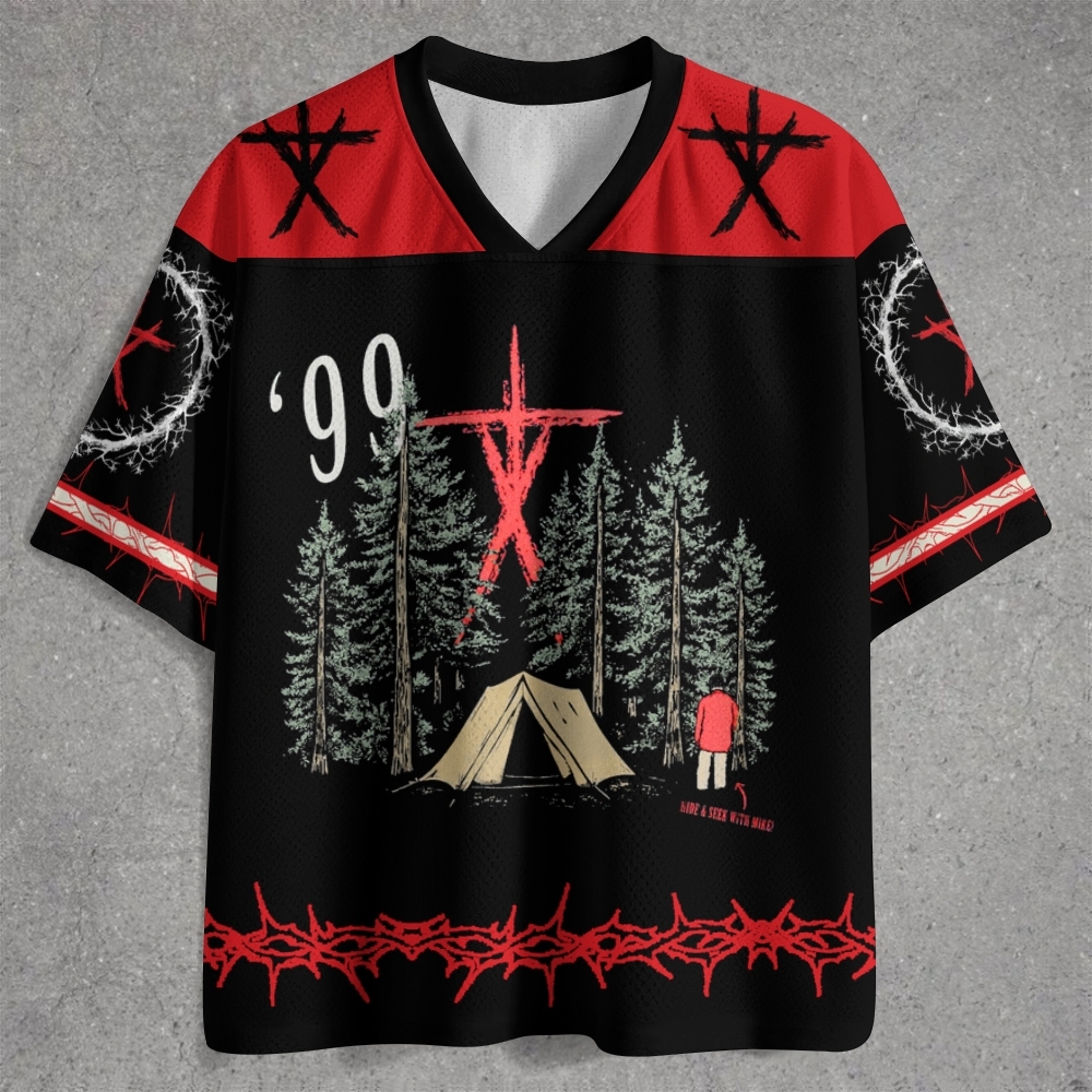 Horror Witch Forest Camping Club '99 Jersey Shirts