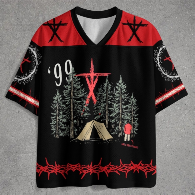 Horror Witch Forest Camping Club '99 Jersey Shirts