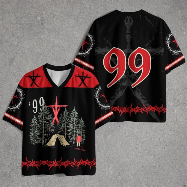 Horror Witch Forest Camping Club '99 Jersey Shirts