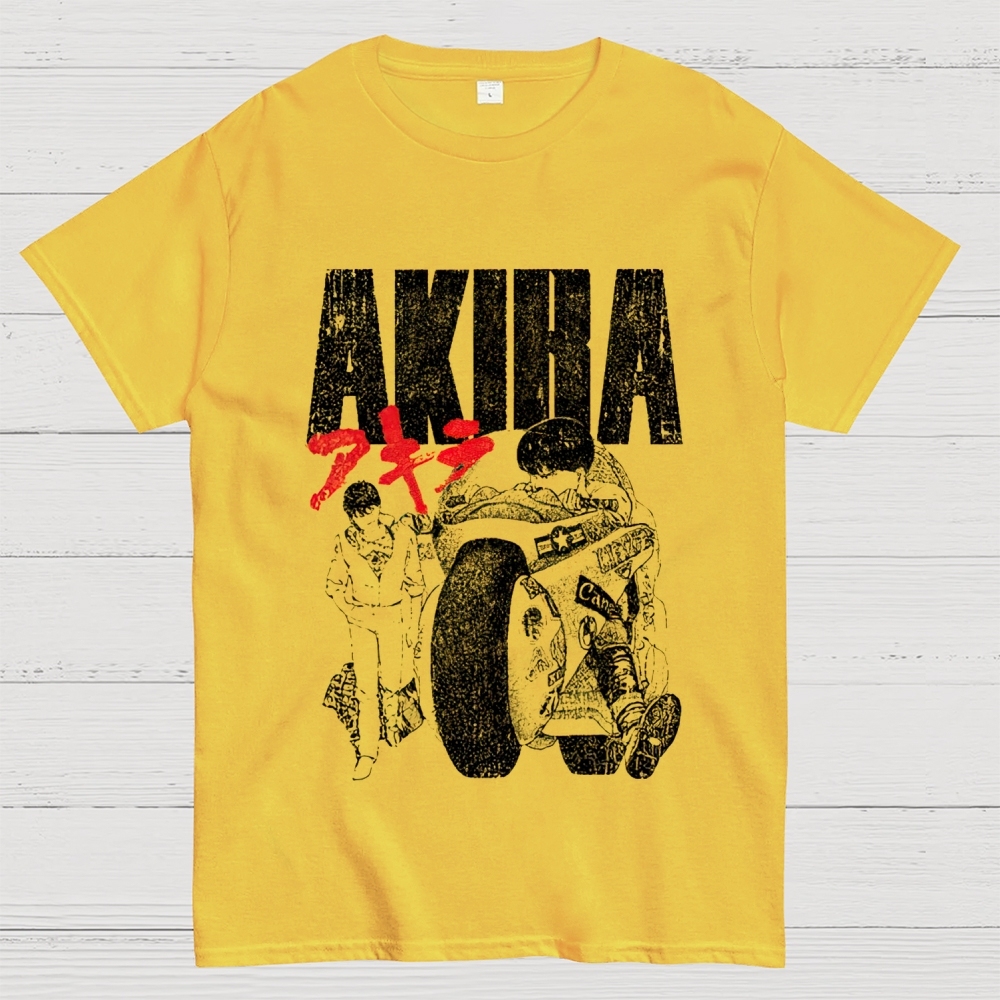 Akira Anime Retro Graphic T - Shirt