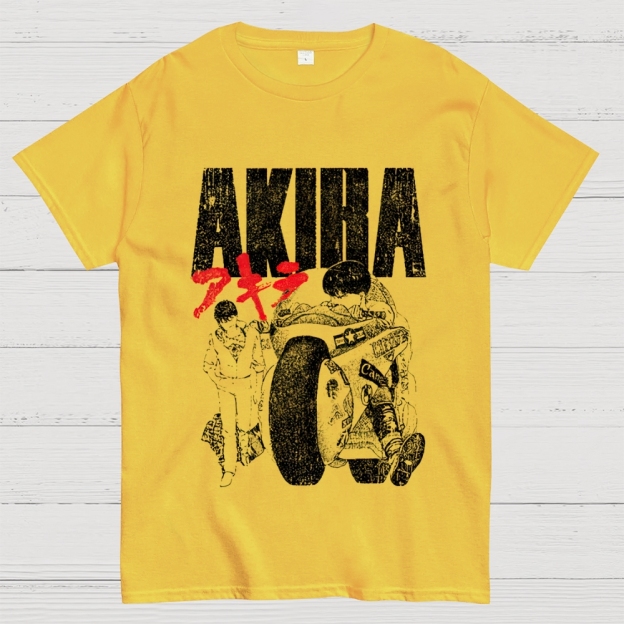 Akira Anime Retro Graphic T - Shirt