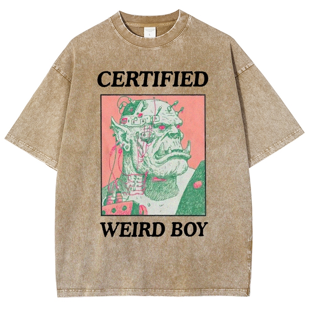 Certified Weird Orc Washed T-Shirt 
