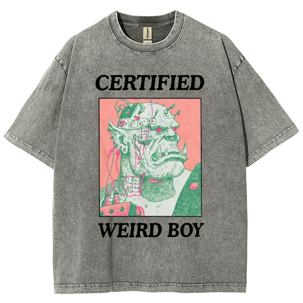Certified Weird Orc Washed T-Shirt 