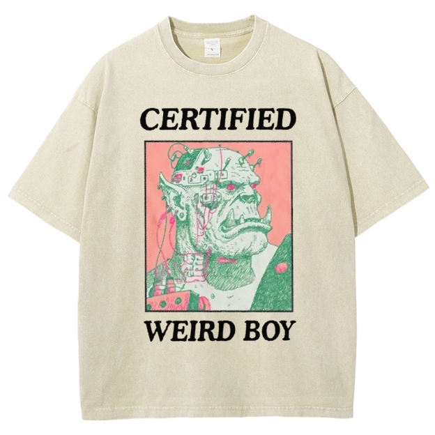 Certified Weird Orc Washed T-Shirt 
