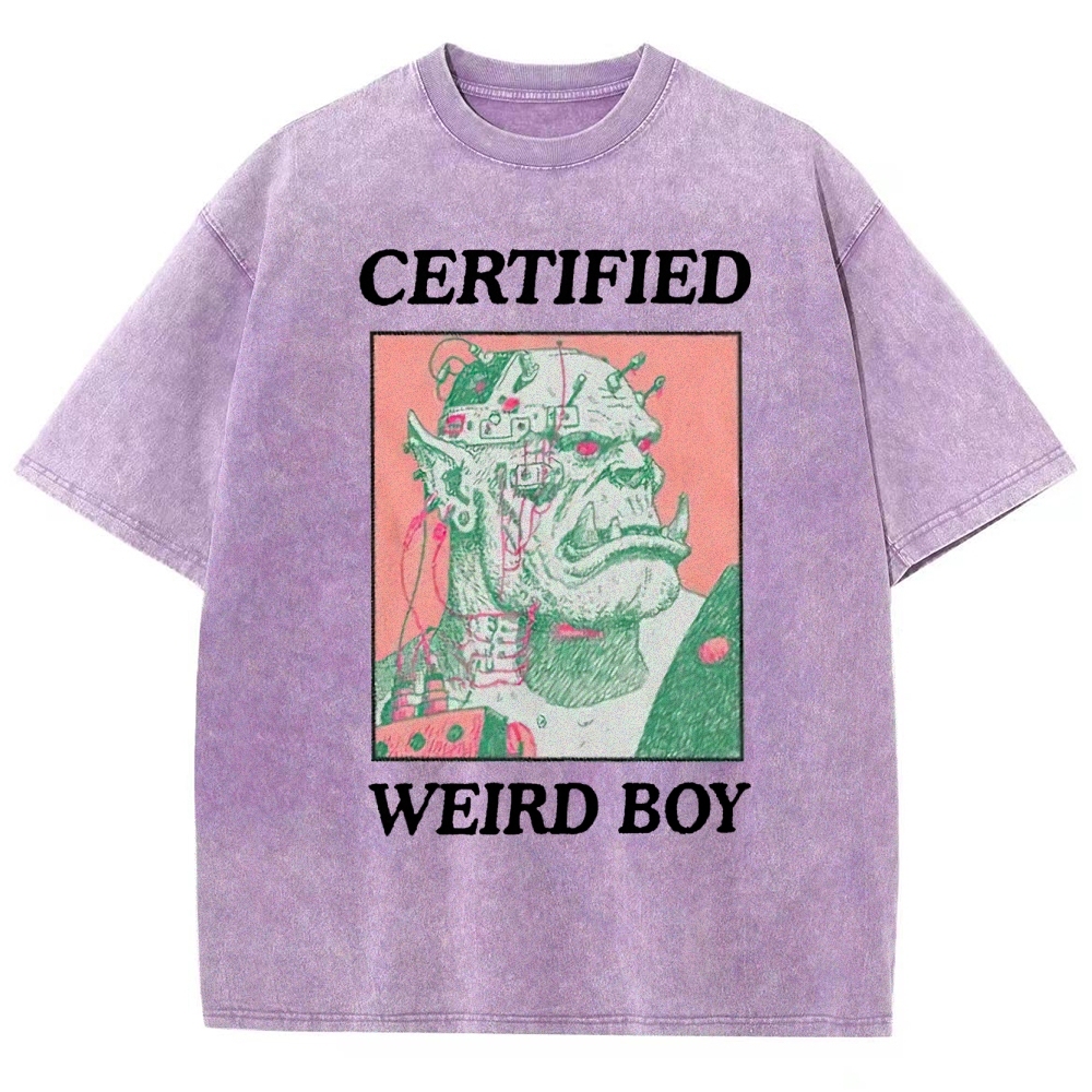 Certified Weird Orc Washed T-Shirt 