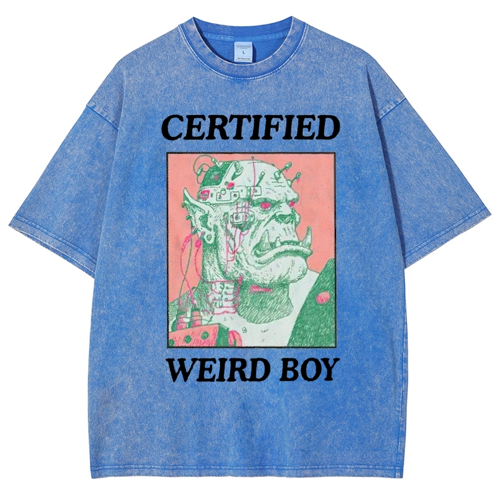 Certified Weird Orc Washed T-Shirt 