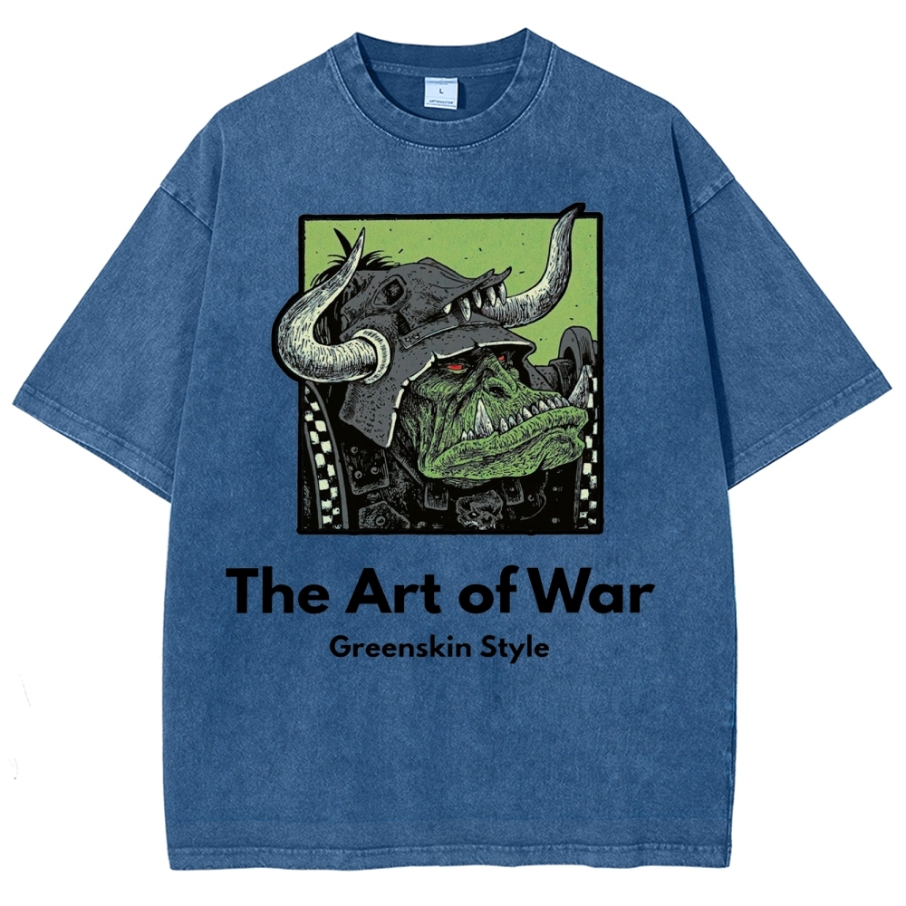 Fantasy Orcs Washed T-Shirt