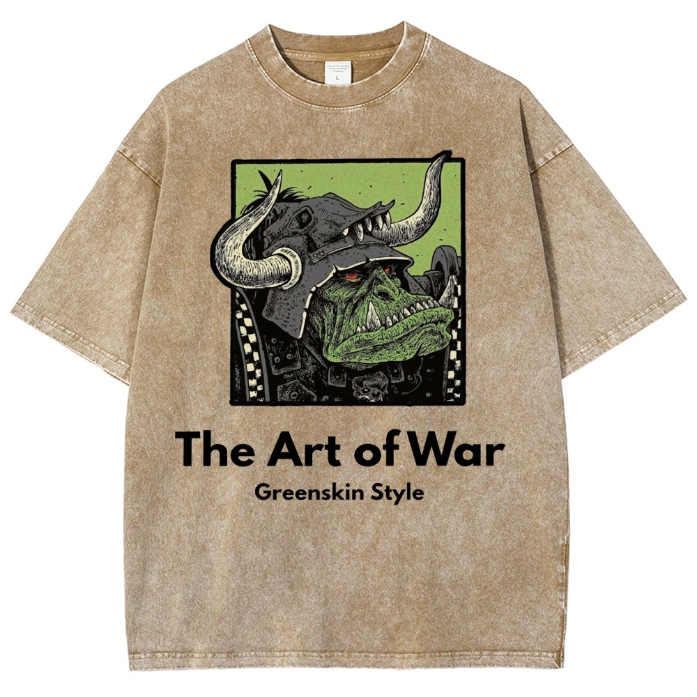 Fantasy Orcs Washed T-Shirt 