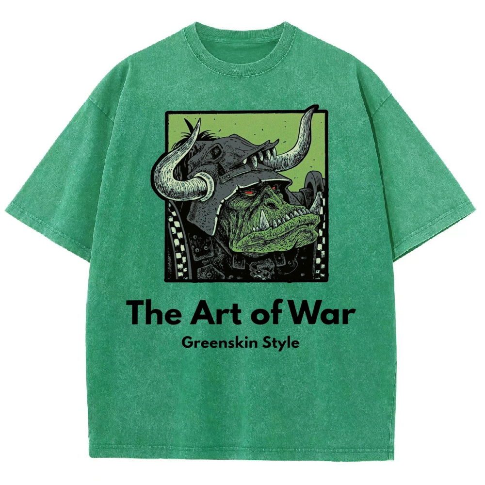 Fantasy Orcs Washed T-Shirt 
