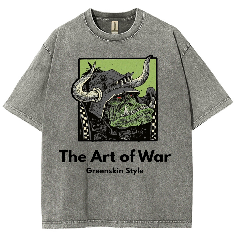Fantasy Orcs Washed T-Shirt 