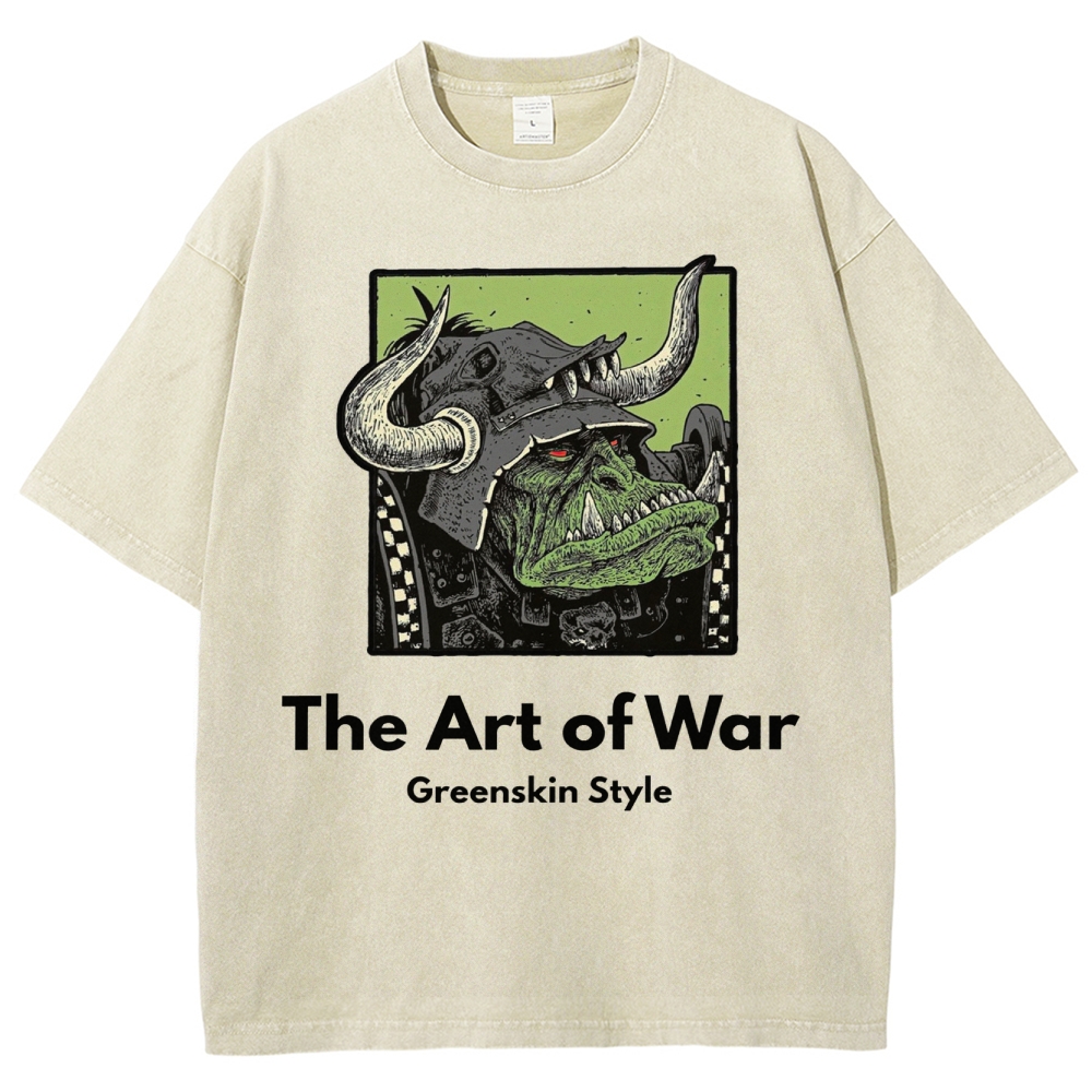 Fantasy Orcs Washed T-Shirt 