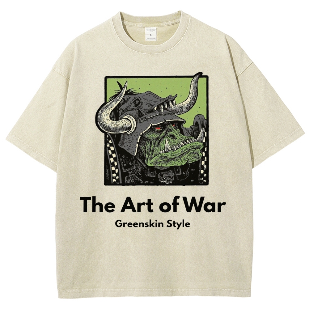 Fantasy Orcs Washed T-Shirt 