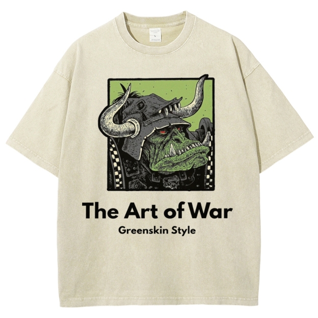 Fantasy Orcs Washed T-Shirt 