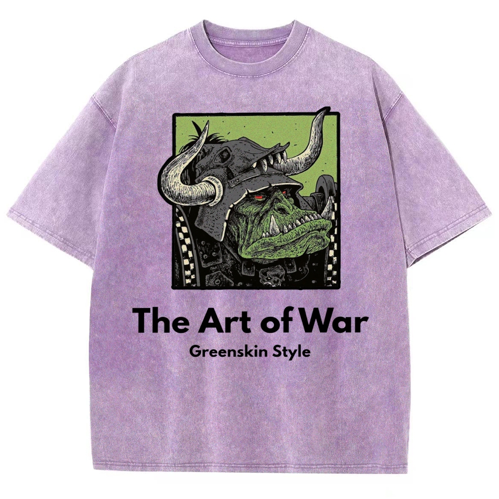 Fantasy Orcs Washed T-Shirt 