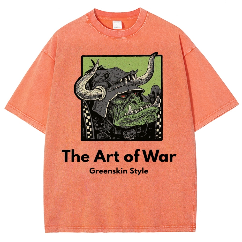 Fantasy Orcs Washed T-Shirt 