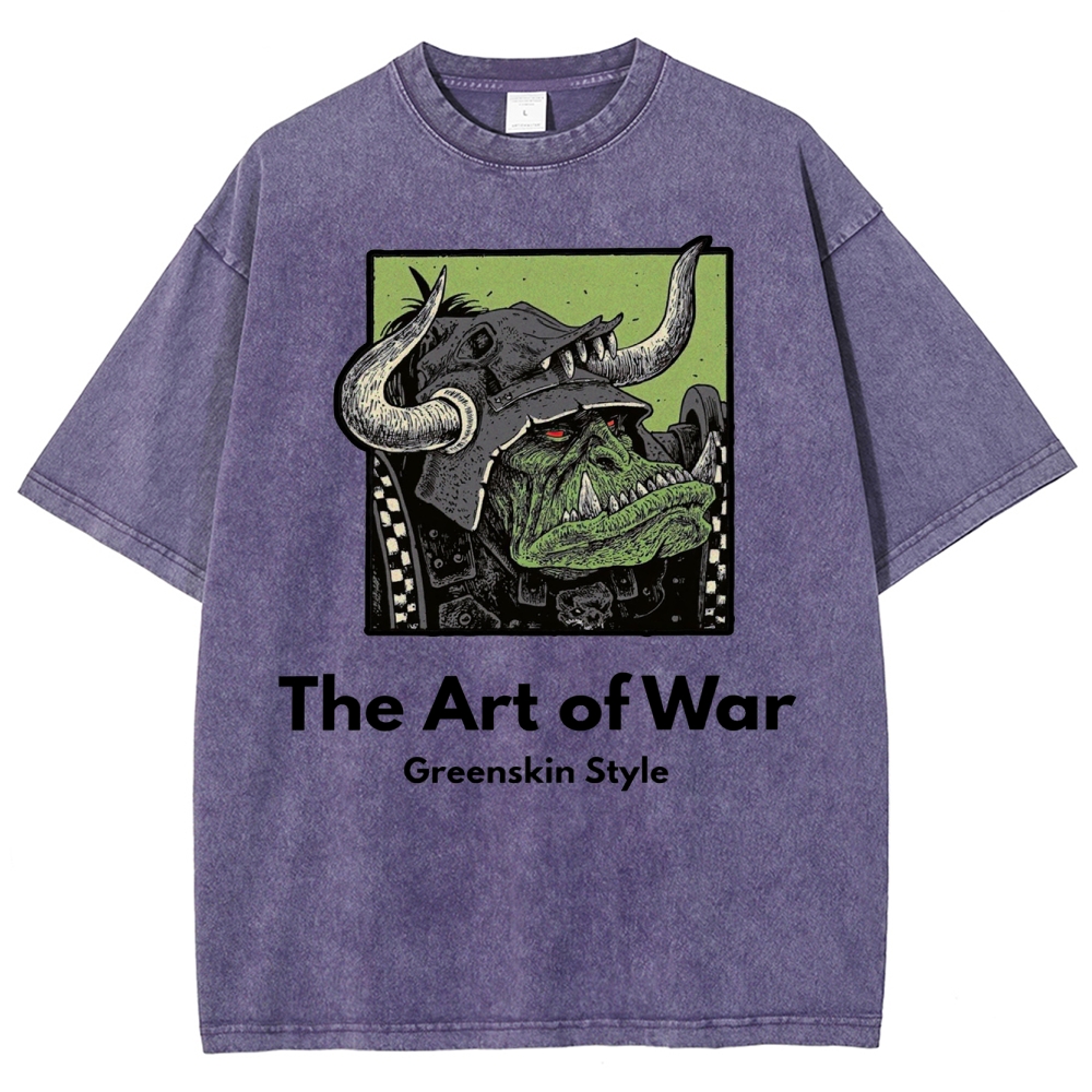 Fantasy Orcs Washed T-Shirt 