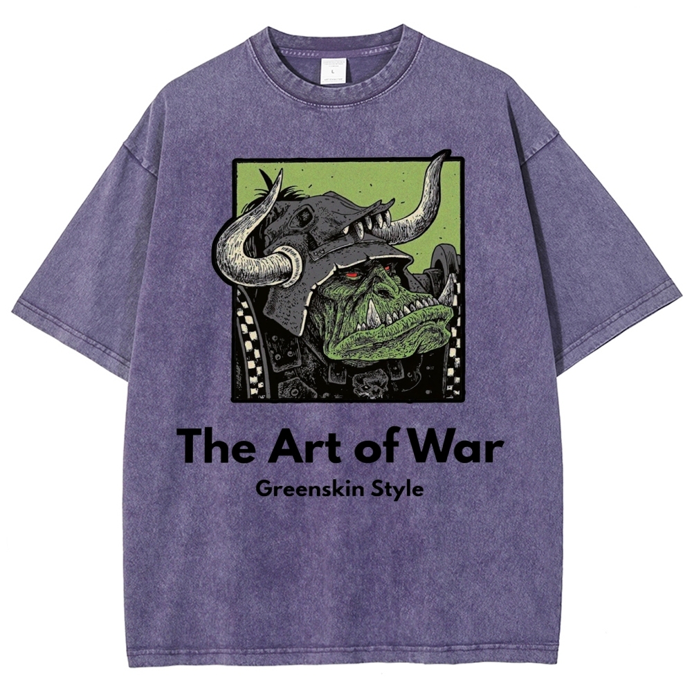 Fantasy Orcs Washed T-Shirt 