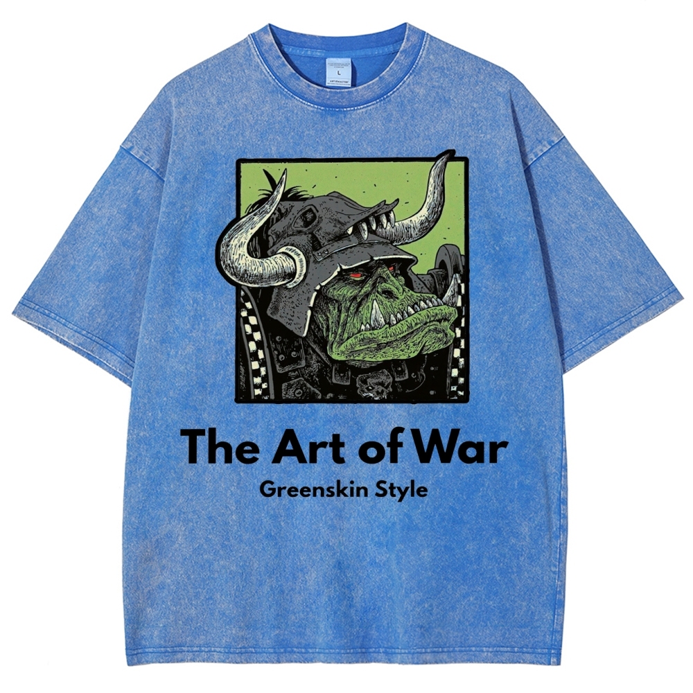 Fantasy Orcs Washed T-Shirt 