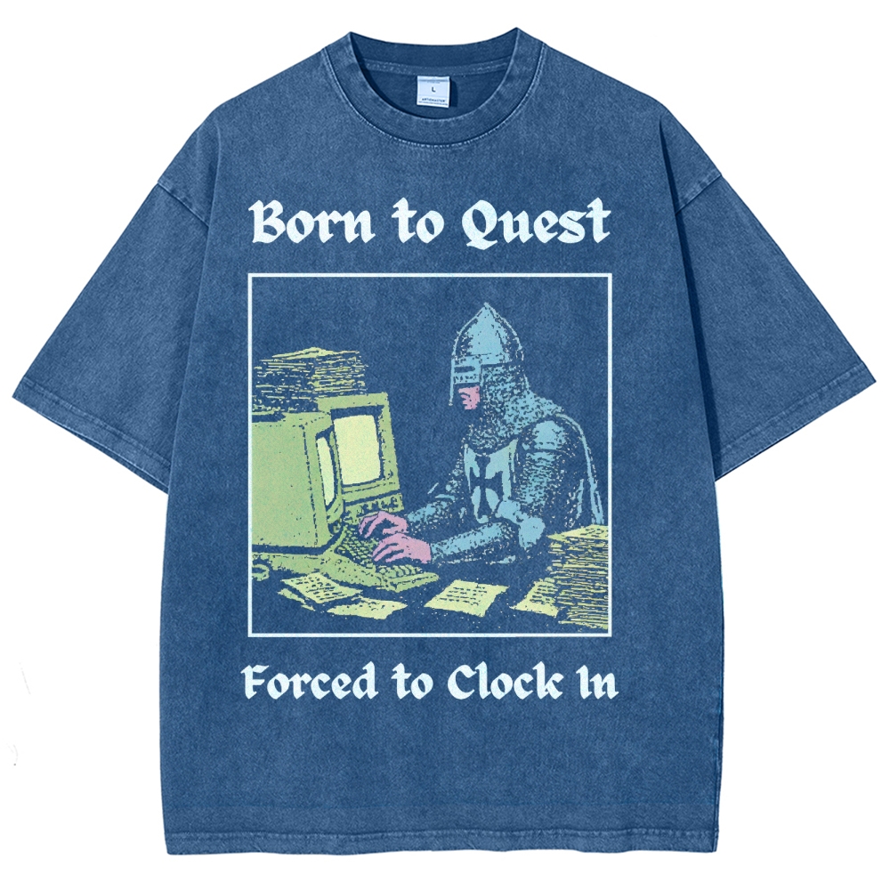 Born to Quest Washed T-Shirt 