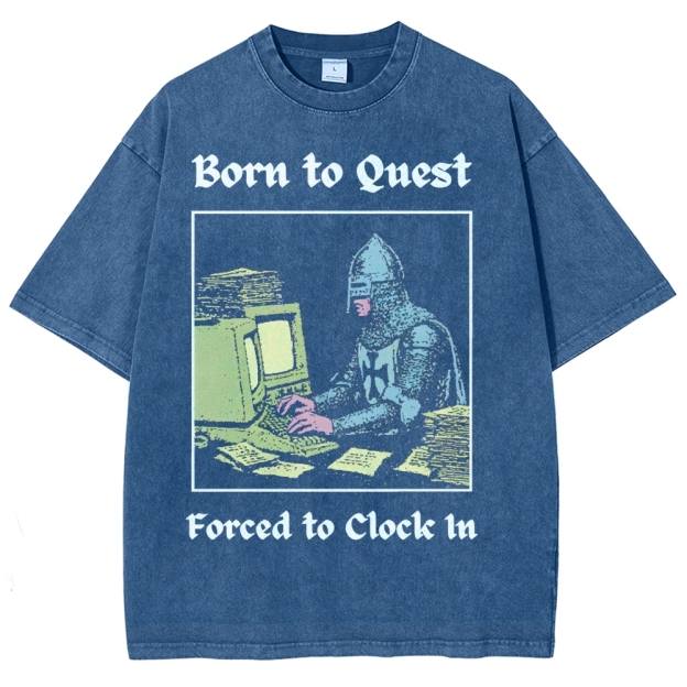 Born to Quest Washed T-Shirt 