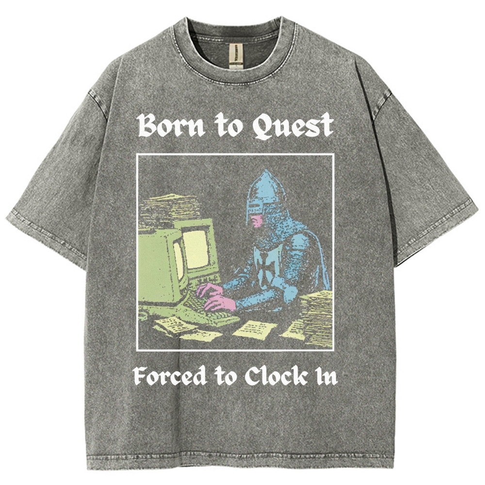 Born to Quest Washed T-Shirt 