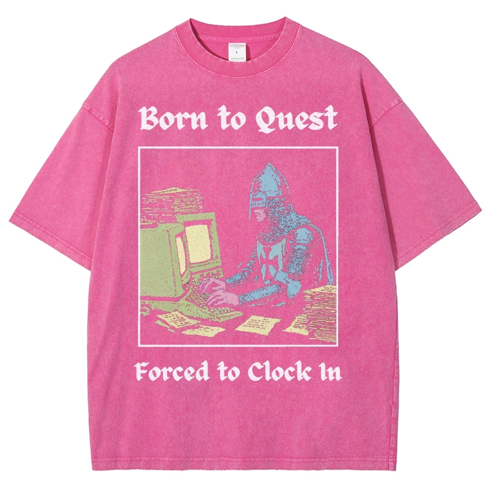 Born to Quest Washed T-Shirt 