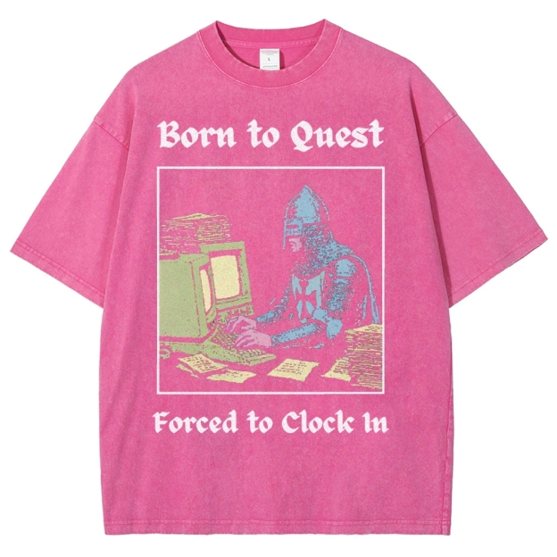 Born to Quest Washed T-Shirt 