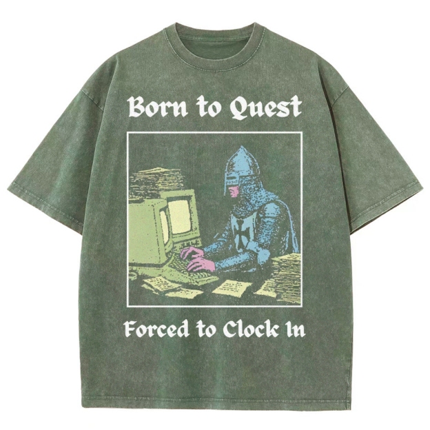 Born to Quest Washed T-Shirt 