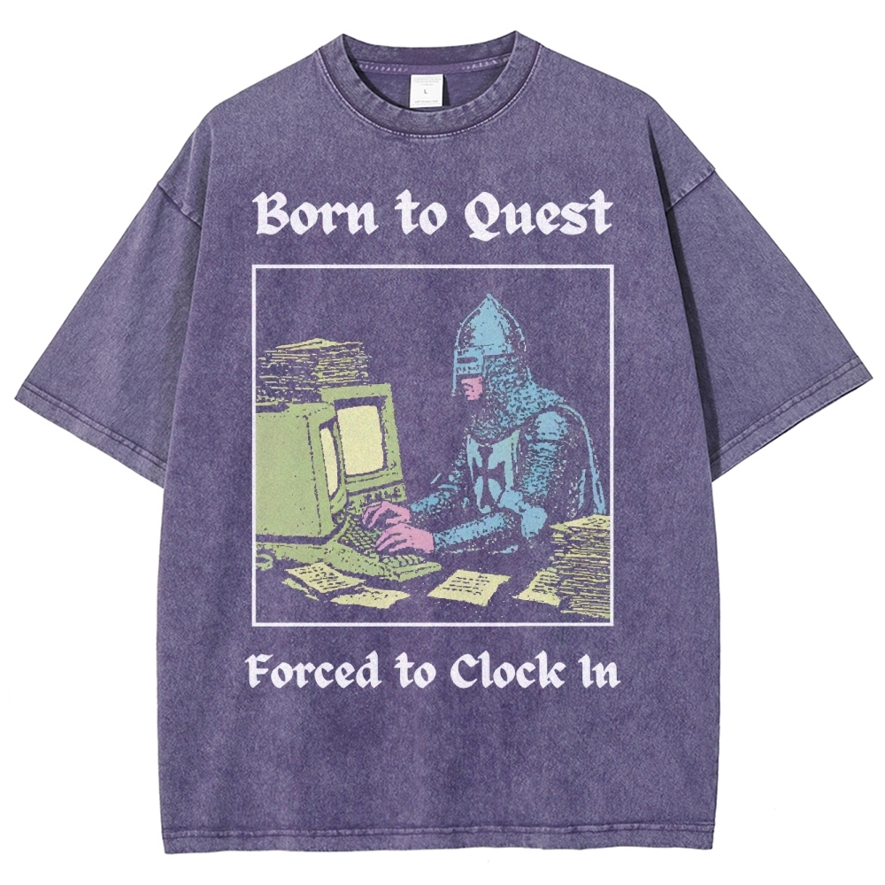 Born to Quest Washed T-Shirt 