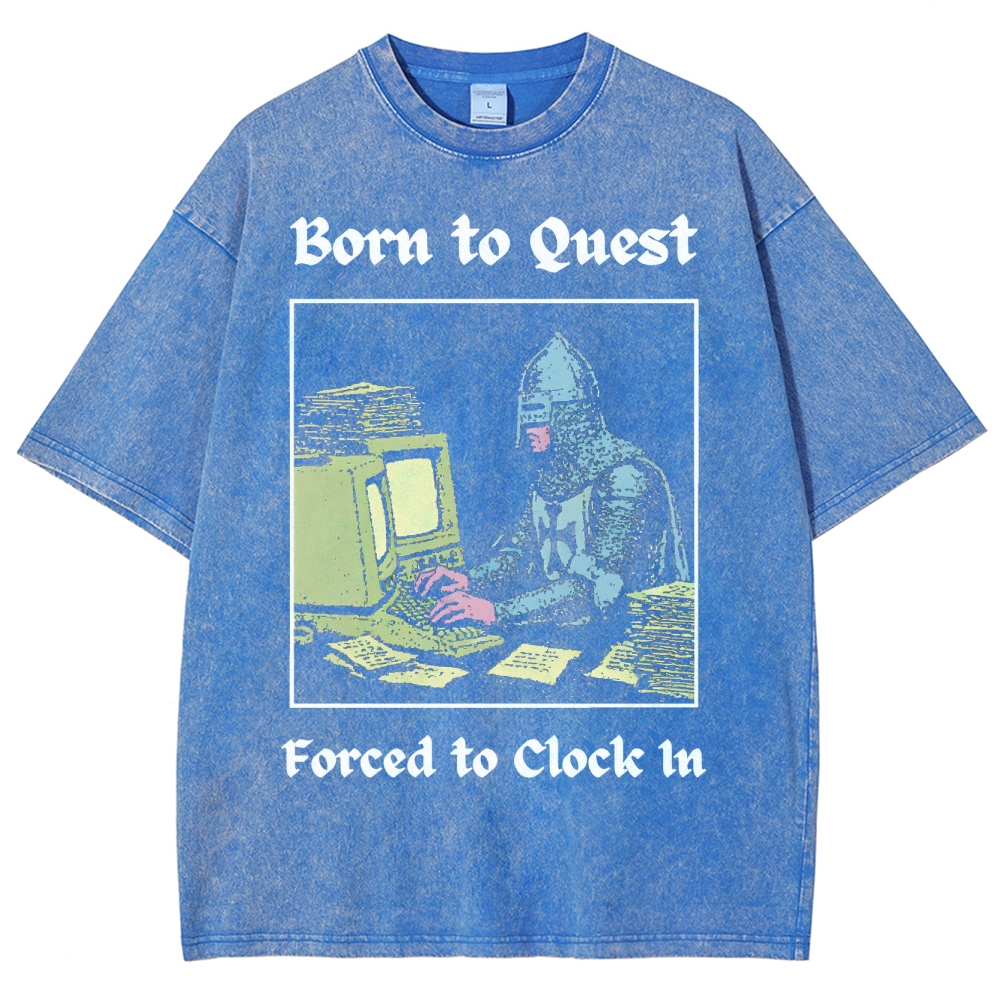 Born to Quest Washed T-Shirt 