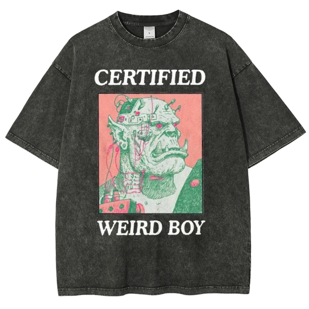 Certified Weird Orc Washed T-Shirt 