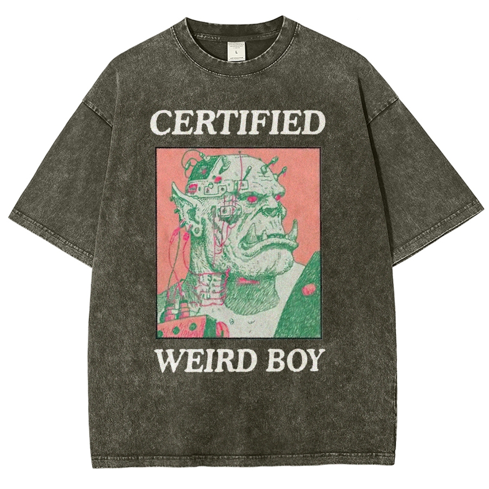 Certified Weird Orc Washed T-Shirt 