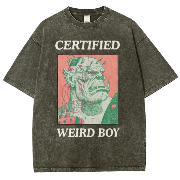 Certified Weird Orc Washed T-Shirt 