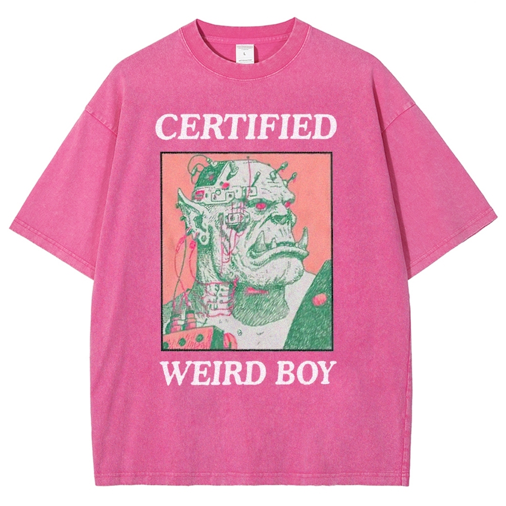 Certified Weird Orc Washed T-Shirt 