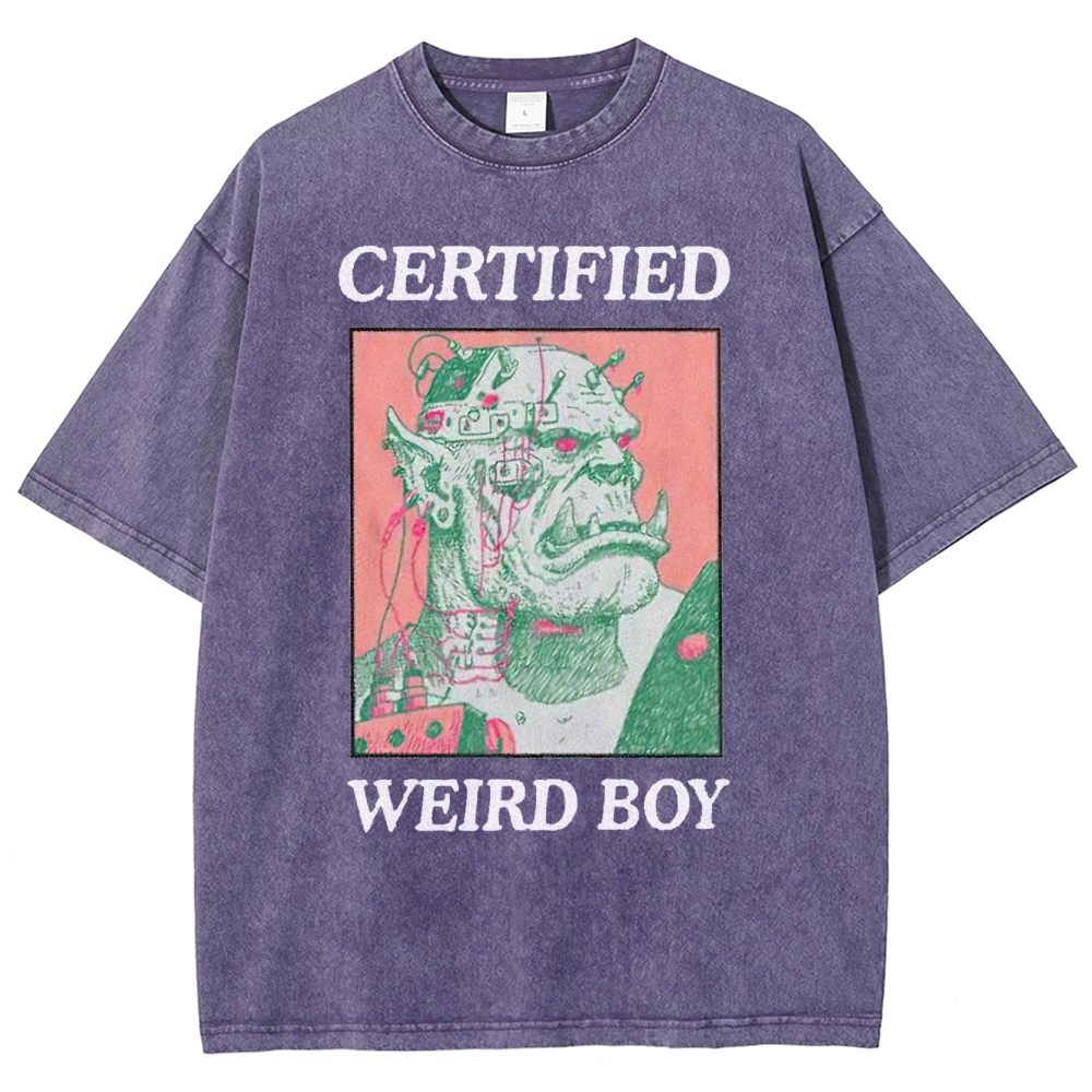 Certified Weird Orc Washed T-Shirt 