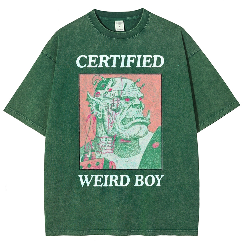 Certified Weird Orc Washed T-Shirt 