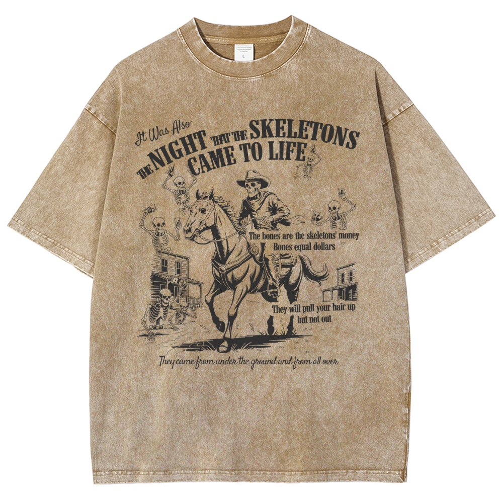 I Think You Should Leave Washed T-Shirt 