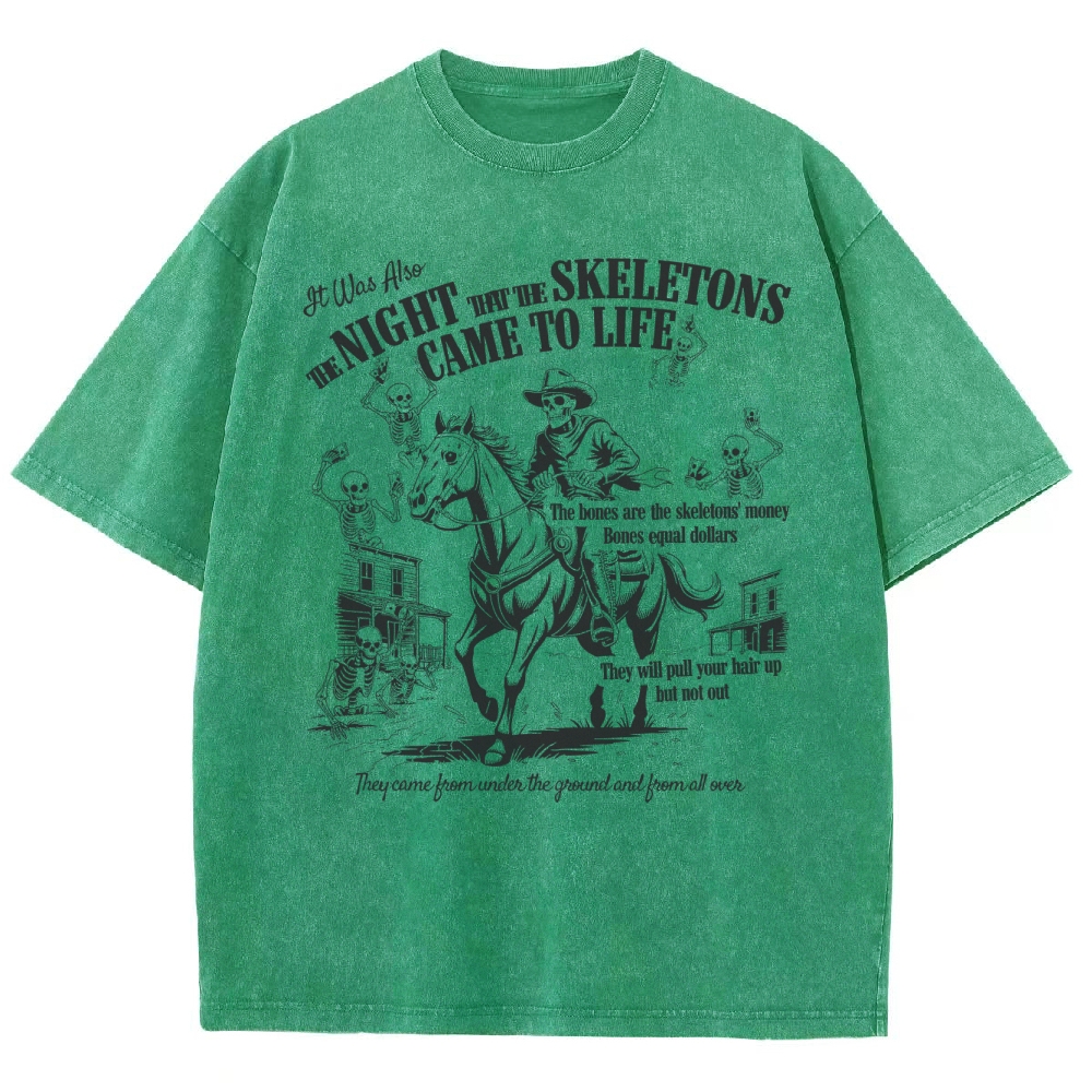 I Think You Should Leave Washed T-Shirt 